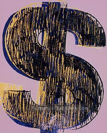 Signe du dollar 2 Andy Warhol Peintures à l'huile